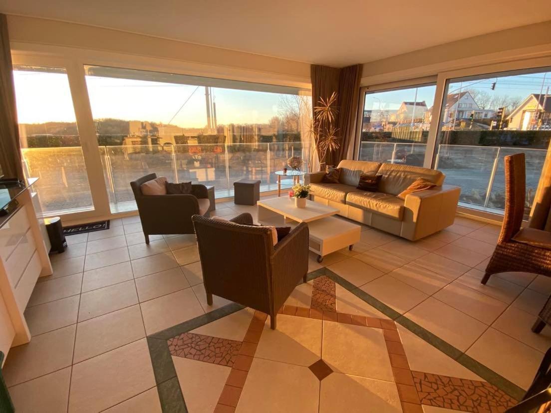 Sunnyside-Of-Thesea - With Open View On Nature, Big Terraces All Around - Very Close To Sea, Beach, Stores, Restaurants & Beach Bars Nieuwpoort Exterior foto