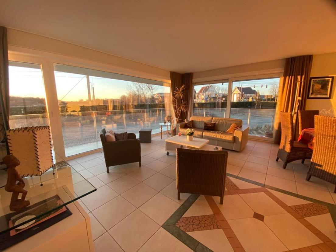 Sunnyside-Of-Thesea - With Open View On Nature, Big Terraces All Around - Very Close To Sea, Beach, Stores, Restaurants & Beach Bars Nieuwpoort Exterior foto
